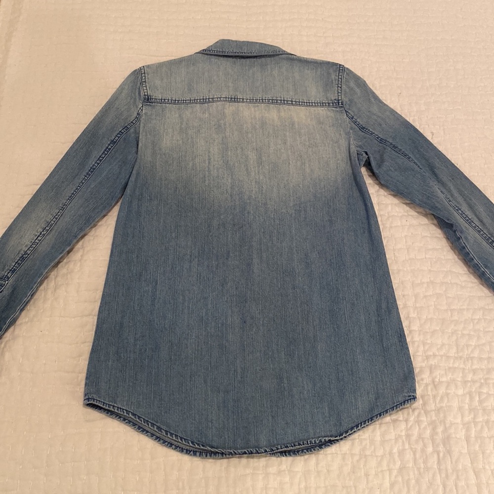 Rubbish Chambray Denim Top - Picture 3 of 5